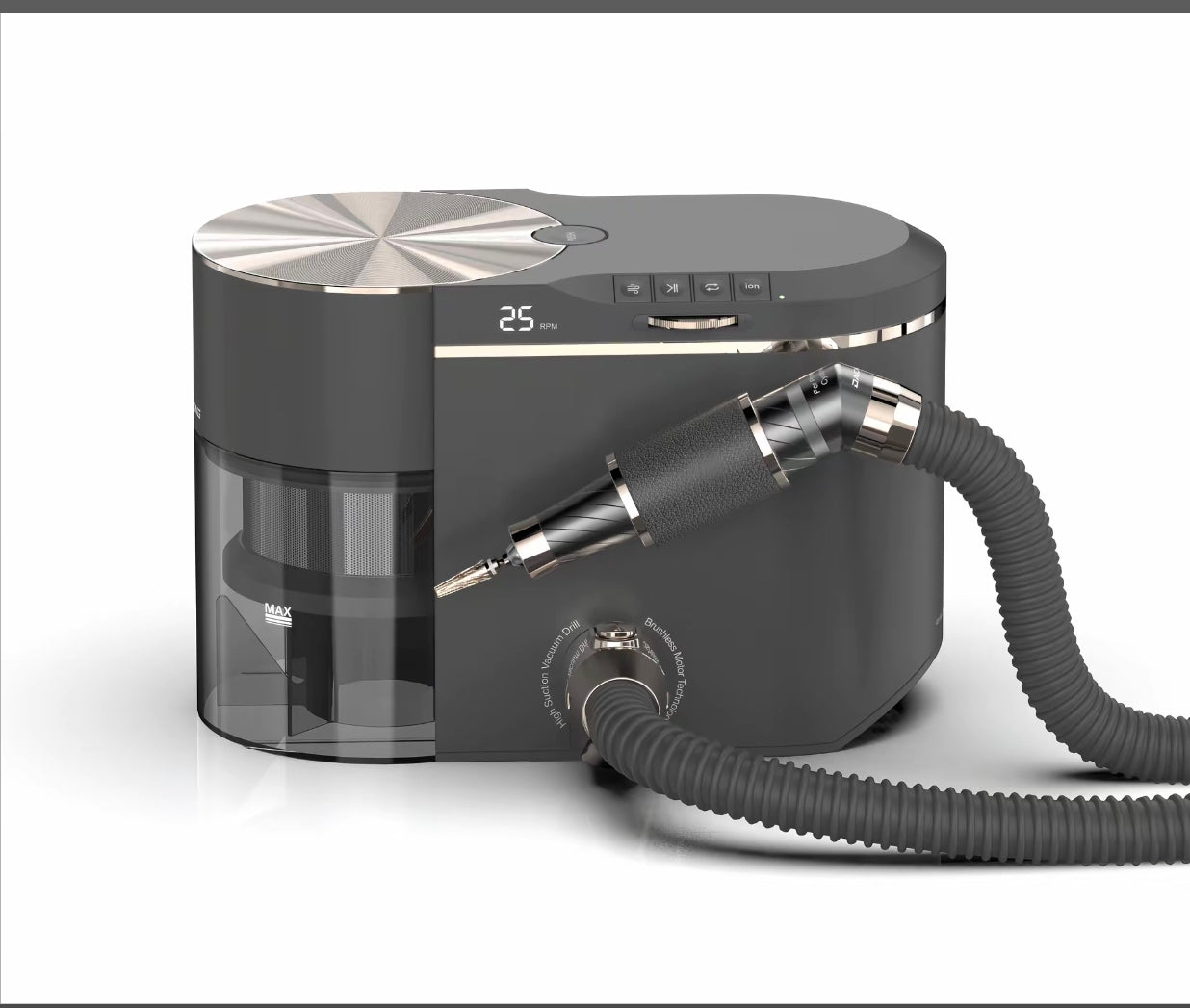 PULLYON Nail Drill & Dust Collector Machine – Brushless Motor