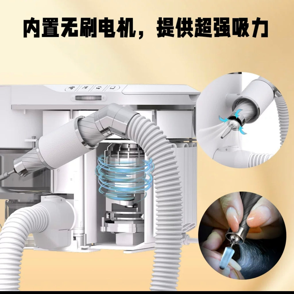 PULLYON Nail Drill & Dust Collector Machine – Brushless Motor