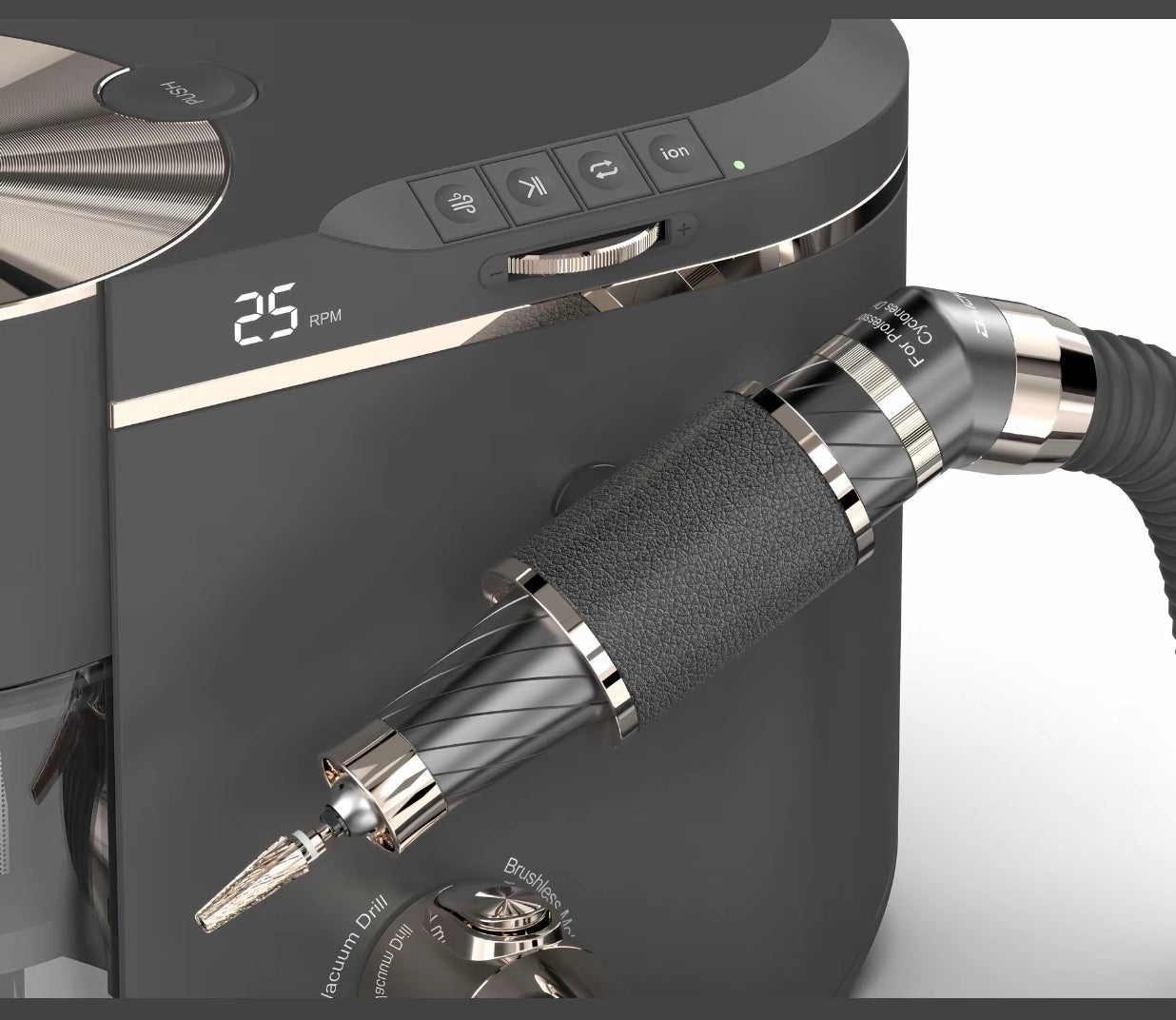 PULLYON Nail Drill & Dust Collector Machine – Brushless Motor