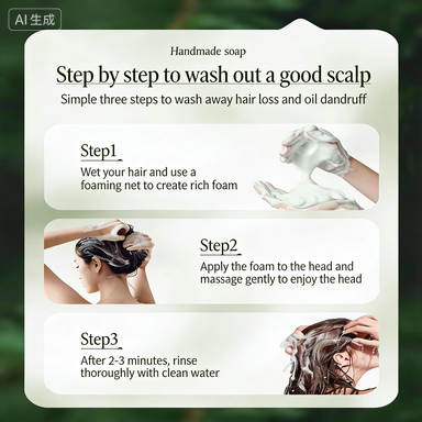 Herbal Shampoo Bar – Natural Plant Extract Hair Care