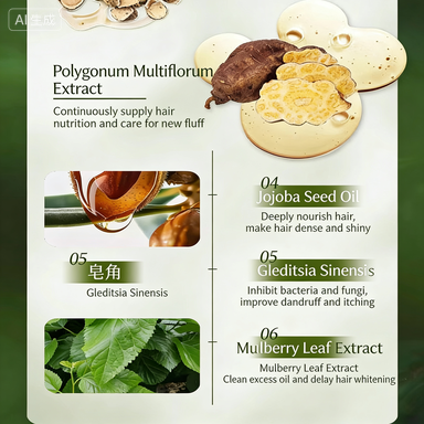 Herbal Shampoo Bar – Natural Plant Extract Hair Care