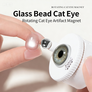 Rotating Cat Eye Magnet | Glass Bead Nail Art Tool – N40 Strong Magnet