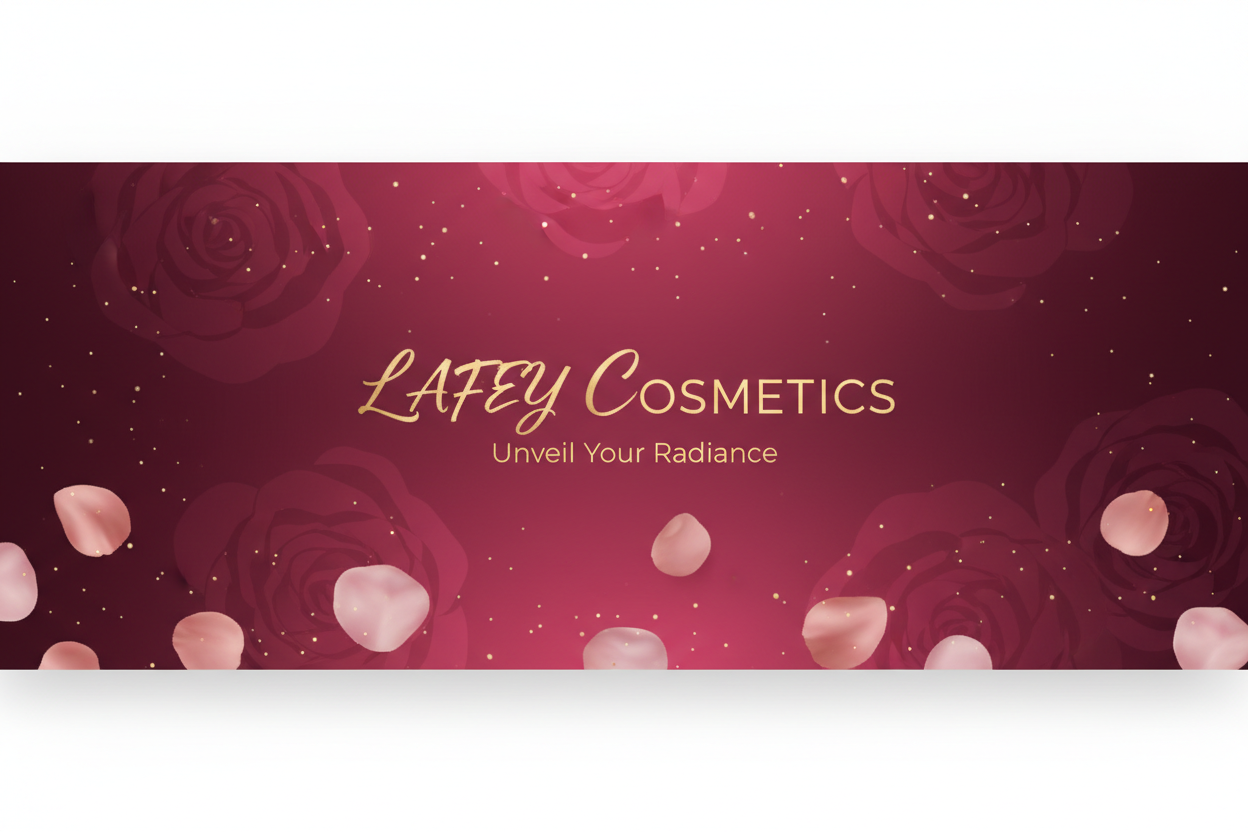 Lafey Cosmetics Footer Banner